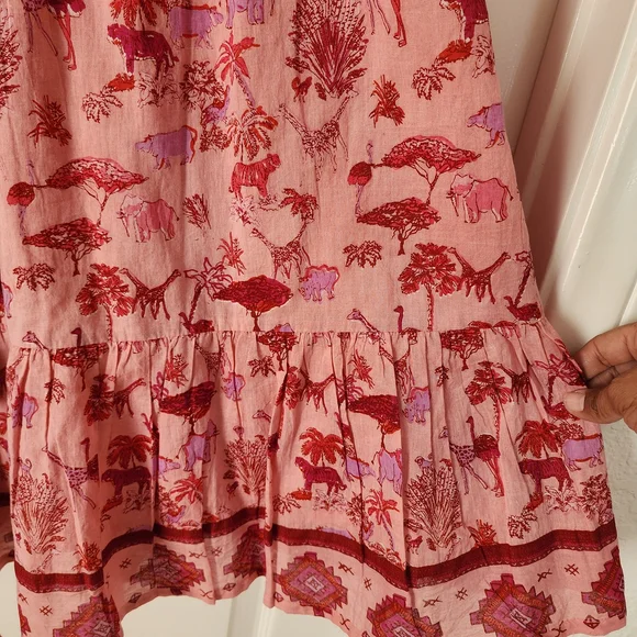 Pink Animal Print Dress by Ro's Garden - Picture 4 of 6